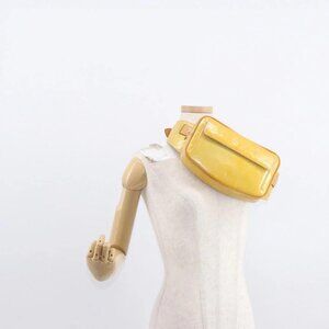 LOUIS VUITTON Monogram Vernis Fulton Waist bag Gris M91041 LV Auth 157185